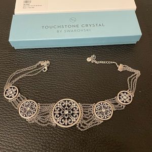 Touchstone/Swarovski Angelique Collar Necklace